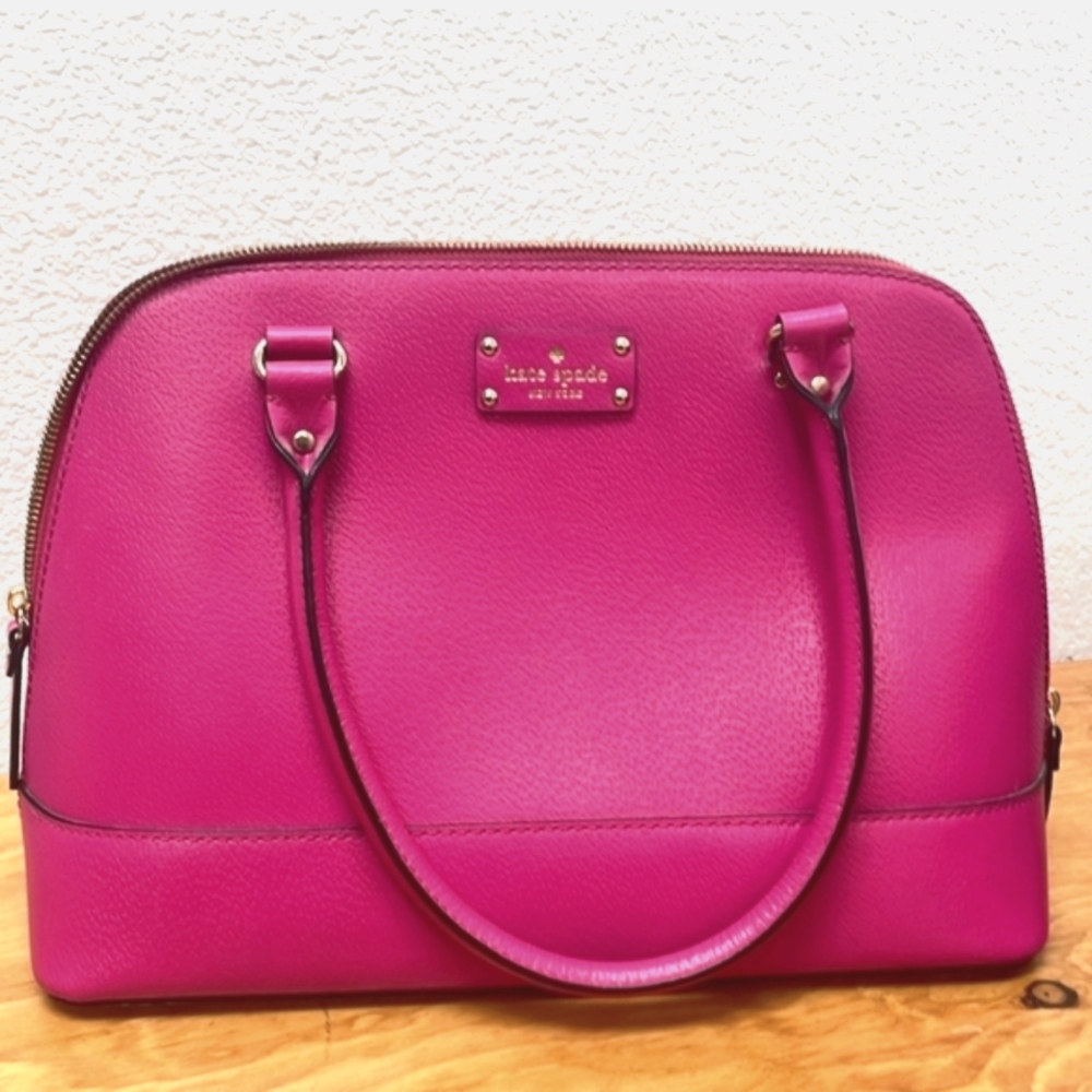 Kate Spade Hot Pink Bag EUC